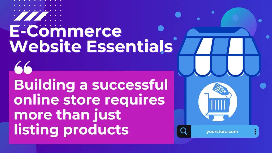 E-Commerce Website Essentials: Unleashing The Secrets To Building A ...